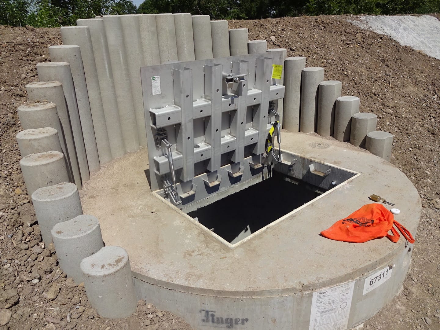 Pumpenschacht in Ringleben